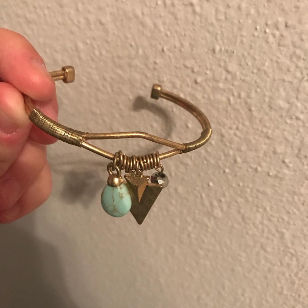 Gold Bracelet w/ Charms